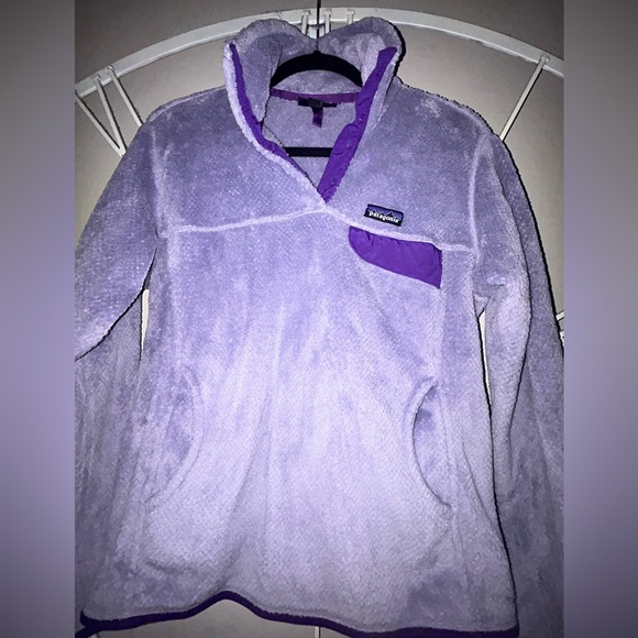 Patagonia Lavender 1/4 Snap-T Pullover/Jacket - Picture 2 of 8
